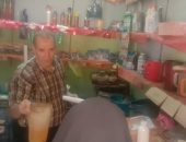 حملة رقابية على المحلات وإزالة الإشغالات بدنشواى فى المنوفية 