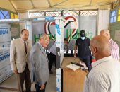 محافظ المنيا يتابع انتظام سير امتحانات الثانوية العامة بعدد من اللجان
