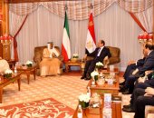 الرئيس السيسي: التنسيق المصرى الكويتى دعامة أساسية لتحقيق الاستقرار الإقليمى