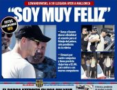 ليفاندوفسكي يتصدر عناوين صحف إسبانيا بعد انضمامه رسميًا إلى برشلونة