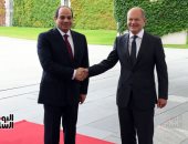 الرئيس السيسي والمستشار الألمانى يتفقان على كسر جمود مسار مفاوضات سد النهضة
