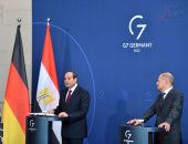 الرئيس السيسي: بحثت مع المستشار الألماني سبل التعاون في مجال الطاقة