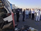 إصابة 14 شخصا فى انقلاب سيارة بملوى جنوب المنيا