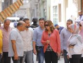 محافظ دمياط تتابع الأعمال الجارية بمشروع تطوير المناطق غير المخططة