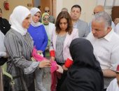 محافظ دمياط تتفقد ورش التعليم الفنى وتوجه بالمشاركة بمعارض القومى للمرأة