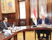 وزير الزراعة يستقبل وفد لجنة المناخ بتنسيقية شباب الأحزاب والسياسيين