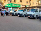 جولات ميدانية لرؤساء المدن لمتابعة مواقف سيارات الأجرة بكفر الشيخ