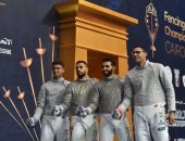 منتخب سلاح السيف للرجال يحقق إنجاز المركز السادس ببطولة العالم بالقاهرة 