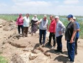 رئيس مياه دمياط يتابع أعمال إعادة تأهيل لمحطة معالجة صرف صحى العنانية