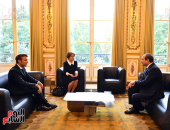 الرئيس السيسى وماكرون يعقدان جلسة مباحثات مغلقة بقصر الإليزيه