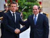 ماكرون يؤكد للرئيس السيسى تقدير فرنسا لمصر على المستويين الرسمى والشعبى