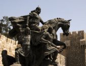 وفاة النحات السورى عبد الله السيد صاحب تمثال صلاح الدين بدمشق