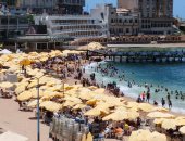 السياحة والمصايف: نسب الإشغال بشواطئ الإسكندرية 100%