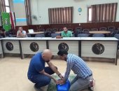 مياه المنوفية: دورة تدريبية عن الإسعافات الأولية فى مواجهة مخاطر العمل