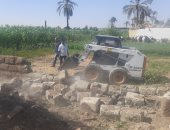 مدينة الأقصر تنفذ 7 قرارات إزالة تعديات بمساحة 547 مترا.. اعرف التفاصيل