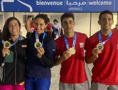 السباحة المصرية تغرد منفردة على قمة البطولة العربية بالجزائر