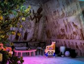 على طراز الحضارة المصرية.. "أحمد" اختار مشروع تخرجه من فنون جميلة