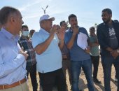 محافظ الوادي الجديد يتفقد أعمال الإنشاءات بمجمع المصالح الحكومية المميكن