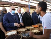 محافظ القاهرة يفتتح سوق طلخا الرسمى بالزاوية الحمراء