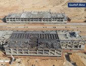 القطار الكهربائى السريع نقلة كبيرة فى وسائل النقل بمصر.. محطاته تظهر تقدم المشروع.. "حدائق أكتوبر" حلقة الوصل بين الخطين الأول والثانى.. و"العاصمة المركزية" مركز لوسائل النقل المختلفة.. صور