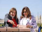 محافظ دمياط تضع حجر الأساس لمشروع "سكن لكل المصريين" بإحدى قرى المحافظة 