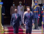 الرئيس السيسي يستقبل نظيره الصومالى بقصر الاتحادية