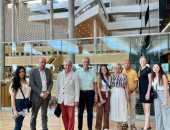 رئيس ومسؤولو الاتحاد الدولي للخماسي الحديث يزورون مكتبة الإسكندرية على هامش إقامة بطولة العالم  