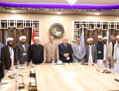 رئيس جامعة الأزهر يستقبل وفد جامعة مركز الثقافة السنية الإسلامية بالهند