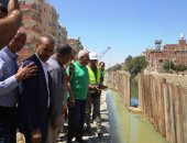 محافظ السويس يتفقد المشروعات التنموية بقرى القطاع الريفى