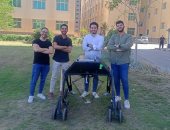 طلاب هندسة كفر الشيخ يخترعون "روبوت" للتخلص من الأعشاب الضارة 