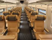 كأنك داخل طيارة.. شاهد أفخم قطارات السكة الحديد