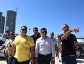 وزير الرياضة يطلق شارة بدء بطولة  مصر الدولية لسباقات السيارات بمدينة العلمين الجديدة