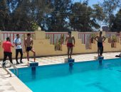 60 متسابقا يشاركون فى المهرجان الرياضى للسباحة الحرة لرياضة كفر الشيخ