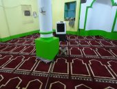 أوقاف الأقصر تنتهى من فرش مسجد الإمام الحسين بالطوايع فى مدينة إسنا.. صور
