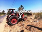 رفع 60 طنا من القمامة والتراكمات خلال حملة بمدينة إدفو في أسوان.. صور