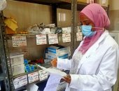 حياة كريمة.. الكشف الطبى على 2580 مواطناً ضمن القوافل المجانية بأسوان.. صور