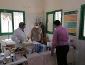 قافلة طبية وتوعوية ورياضية لقرية "البسقلون" بالتعاون بين جامعتي المنيا والفيوم