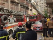 "حى وسط الإسكندرية": إخلاء العقارات المجاورة للمخزن المحترق في الحضرة