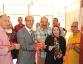 نائب رئيس جامعة أسيوط يشهد افتتاح معرض فنى بكلية الفنون الجميلة