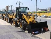 محافظ دمياط تشهد استلام 4 لوادر مفصلية وتوزيع 14 لودرا زاحفا