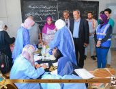 قافلة جامعة طنطا الطبية تقدم الرعاية الصحية لـ1454 حالة بقرية بشبيش بالمحلة