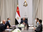الرئيس السيسى: زيادة اعتماد مشروعات وزارة النقل على المكونات المصنعة محليا