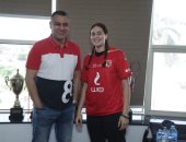 يد الأهلى يدعم صفوف السيدات باللاعبة تقى كامل 