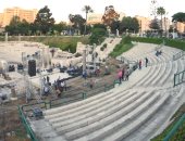 "أوبرا الإسكندرية" تستعد لمهرجان الصيف على المسرح الرومانى.. صور
