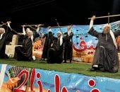 فرقة المنيا للفنون الشعبية تتألق بمهرجان صيف بلدنا2 في مصيف بلطيم.. صور