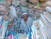 القراءة حياة.. محمود من الدقلهية: والدى يريد التبرع بمكتبة فيها 15 ألف كتاب