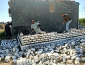 حملات مكبرة لإزالة التعديات على أملاك الدولة وأراضى الزراعة بالإسكندرية