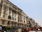 محافظ القاهرة يوجه بتشكيل لجنة هندسية لفحص عقار احترق بشارع الجيش
