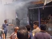 السيطرة على حريق فى أحد المحلات التجارية بمدينة سفاجا