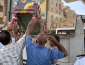 محافظة الجيزة ترفع إشغالات شوارع ترعة الزمر وناهيا ببولاق الدكرور